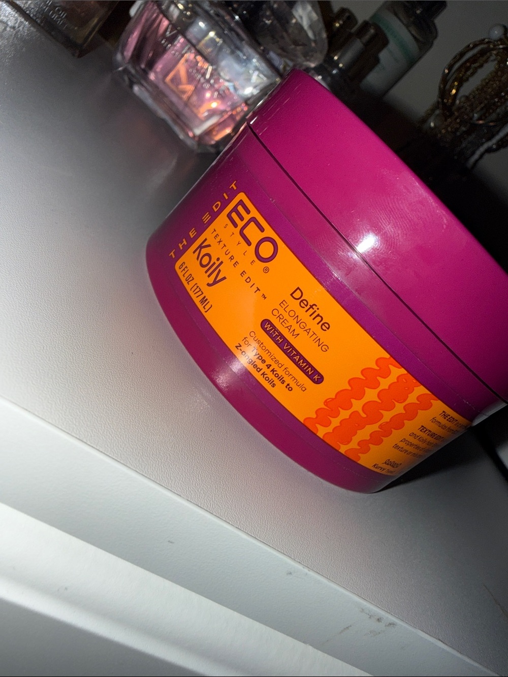 Eco Style Koily Define Elongating Cream - Purple